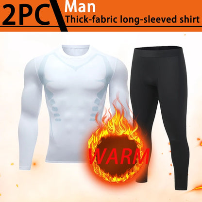 USA Warehouse 3 Pack Long Sleeve Thermal Shirts for Men Fleece Lined Soft Thermal Underwear Cold Weather Warm Base Layer