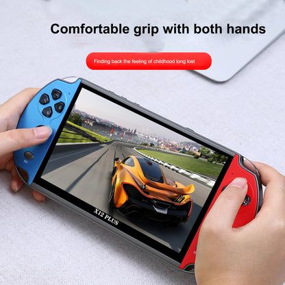 X12 Plus 7 Inch Handheld Video Game Console Retro Games 2500mAh Portable Gaming Player Consola De Videojuegos Wiisun