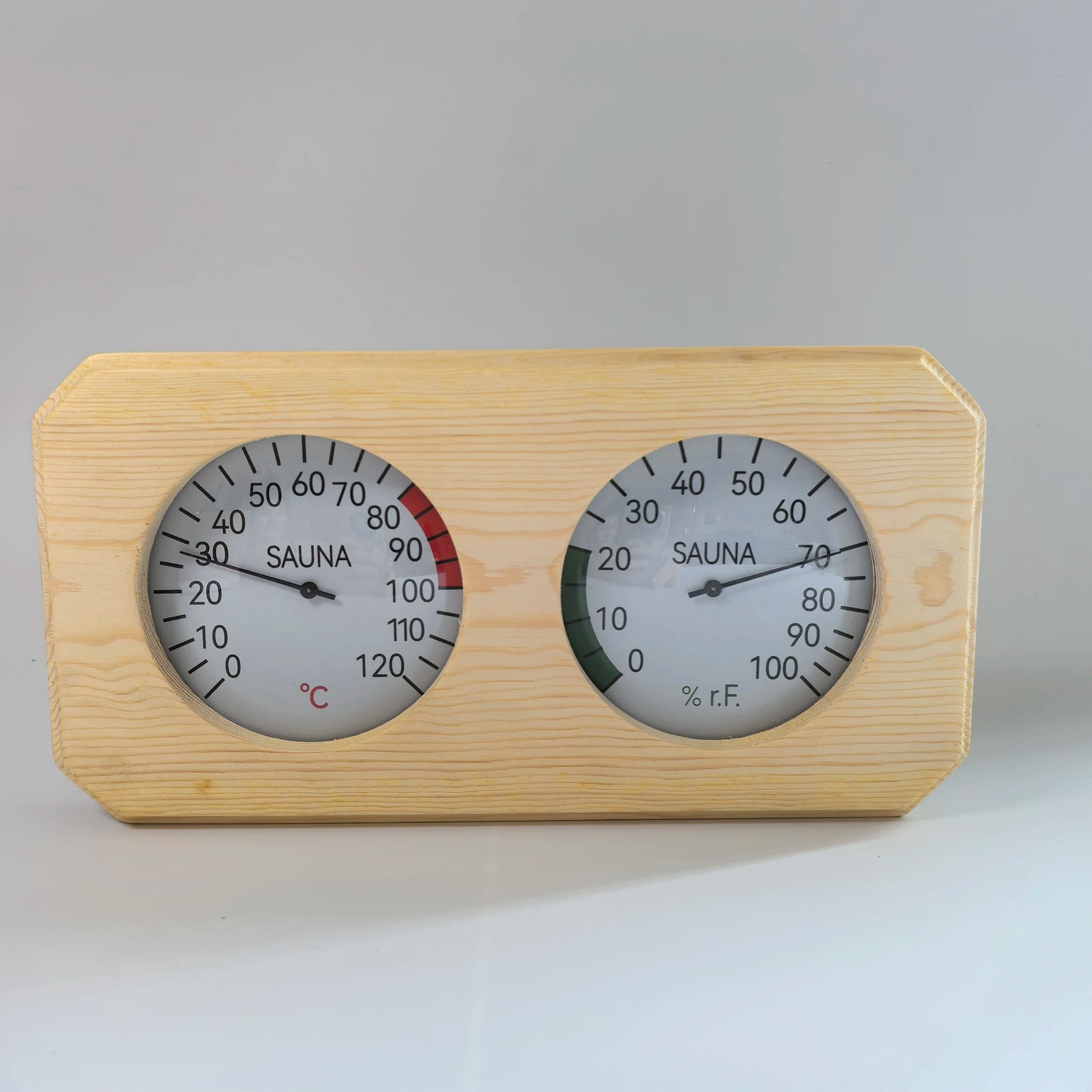 Harvia Sauna Wooden Hygrometer Thermometer Wall Mounted Sauna Hygrometer Sauna Accessories