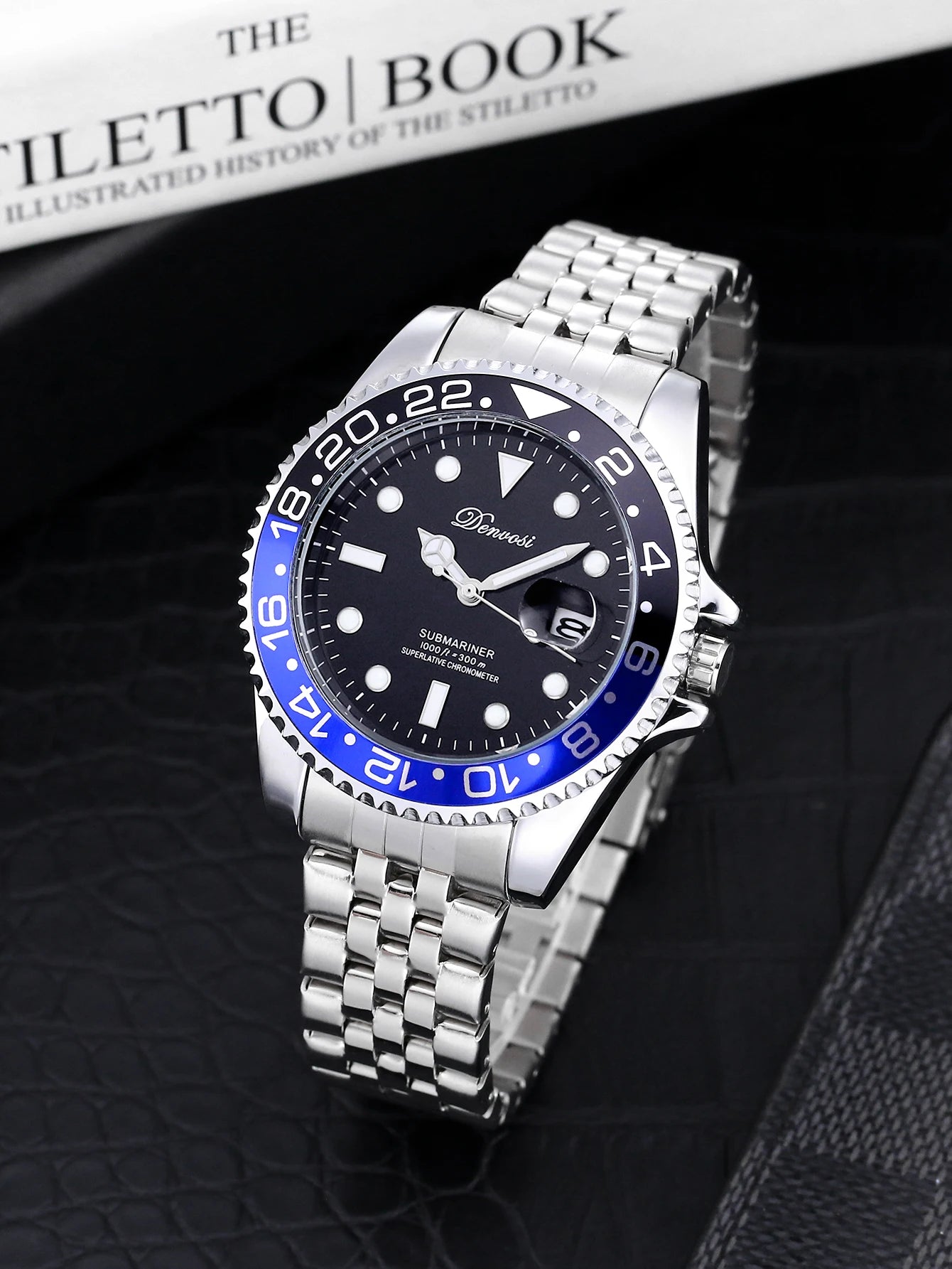 Denvosi Stainless Steel BRAND Luxury Quartz Watches for Men OEM  Sales  Montre Quartz Pour Homme