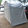 2-Person Double Layer SUV Tent with Canopy Add Raincover for Car Rear Trunk for Car Tailgate & Tram Use
