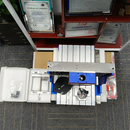 6040L CNC Frame Assembly Square Linear Guide Rail Ball Screw DIY Milling Machine Base With Dust Shield for Woodworking Cutting