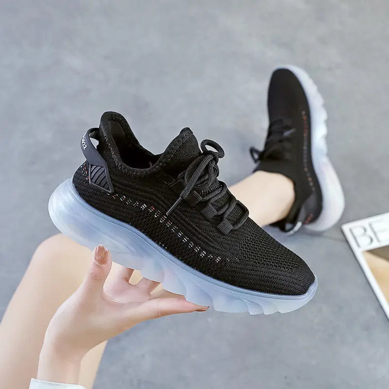 Hot Selling Dollar High Quality Chunky Ladies Sneakers Woman New Women's Casual Light Mouth Shoes Fashion Walking Style Shoes