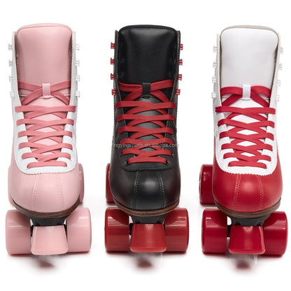 High Quality 4 Wheels Professional Quad Roller Skate for Rink to Rental