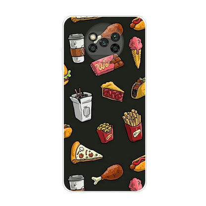 Phone Case For Poco X3 Pro Cover TPU Coque Cool Slim Clear Covers for Xiaomi Poco X3 NFC Case PocX3 X 3 Silicon Funda Cartoon