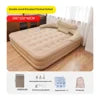 Auto-Inflating PVC Inflatable Air Mattress  Multi-Surface for Camping Home Versatile for School Hospital Bedroom Guests