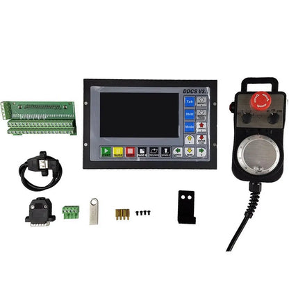TEBAK DDCS 3 Axis V3.1  Standalone Motion Controller Offline Controller 3 Axis/4 Axis USB CNC Controller Interface