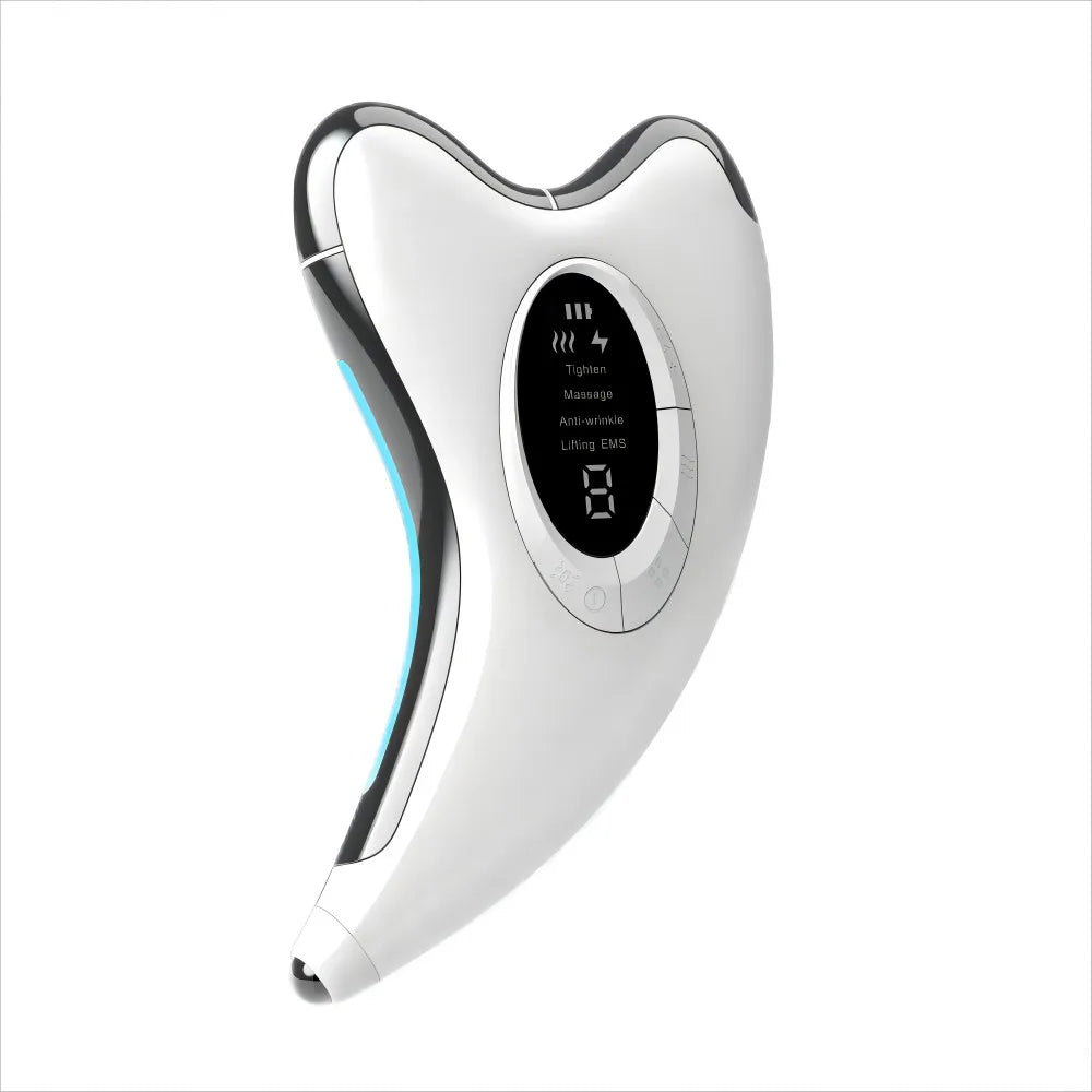 Hot Sell Rechargeable Ems Vibration Neck Anti Wrinkle Face Lifting Neck Lift Wrinkle Remover Beauty Device