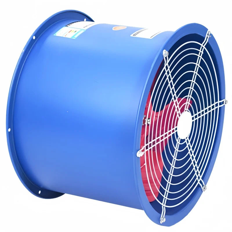 SF Series Automation Metal Axial Duct Fan Wall Mount Pipe Kitchen Exhaust Fan