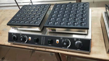 50 Holes Mini Pancake Maker Muffins Machine Electric Waffle Maker Poffertjes Maker