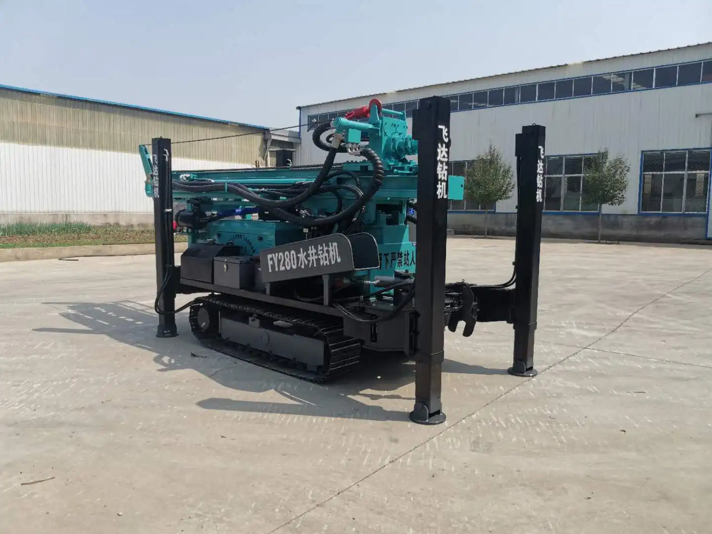 Crawler Hydraulic Drilling Rig Deep Borehole Water Well Driller Water Wells Drilling Rigs  FY280