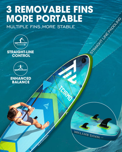 EU Dropshipping Weihai Factory Stand up Paddle Board Waterplay Surfing 33'' Ultra Wide Inflatable sup Board with Accessories