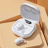 Hot-Selling M72 Mini TWS Digital Display Small Earbuds Soft Invisible Sleeping Wireless in Ear Earphones for Side Sleeping