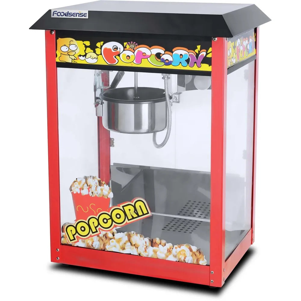 Commercial Popcorn Machine Electric Popcorn Vending Machine Automatic Theater Style Popcorn Making Machine