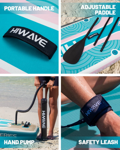 New Design European Warehouse Stand up Paddle Board 11'x34''x6'' Inflatable sup Paddle Board with Heat Sealing Technology