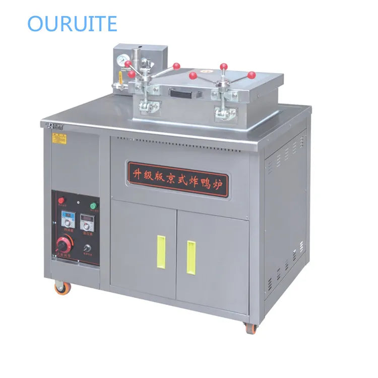 Commercial 30kgs Gas Pressure Fryer Chicken Deep Fryer, Broaster Fryer Stainless Steel Fast Food Equipment Save 50% Cooking Time