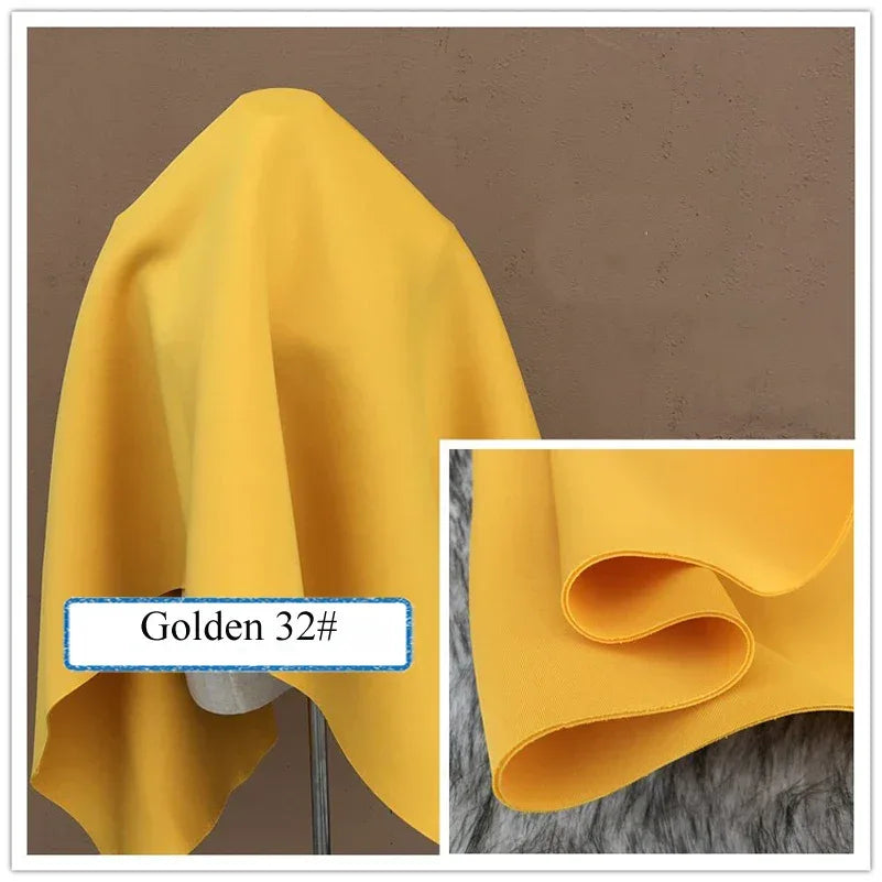 Stretch Spandex Knit Space Cotton Fabric Air Layer for Baseball Jacket Skirt Sewing DIY Face Mask Per Half Meter