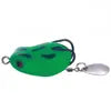 Soft Frog Fishing Lure 2.5CM 3G Double Hook Sequins Thunder Frog Rabbit Bait with Blade Tail Fishing Bait