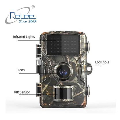 1080P FHD Hunting Trail Camera Outdoor IP66 Waterproof Hunting Cameras With IR Night Hunting Thermo Vision Camera De Chasse Caza
