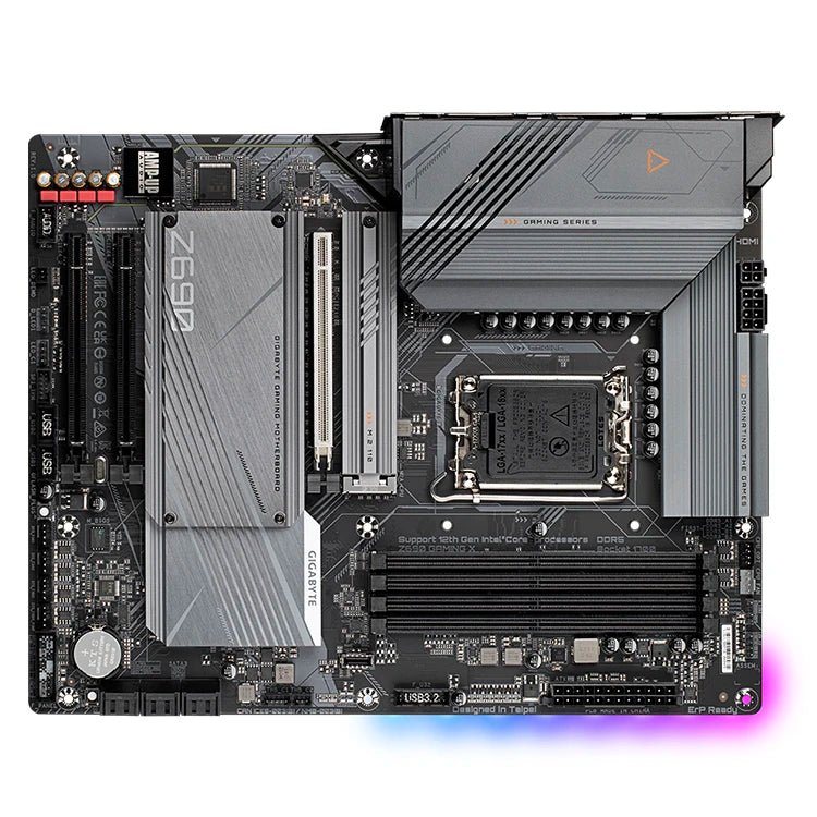 GIGABYTE Z690 GAMING X Used Motherboard with LGA 1700 Socket Support 12th Gen Intel Core I9 12900 I7 12700K Processor