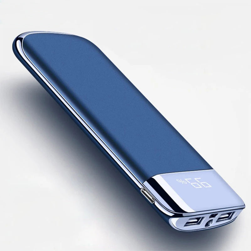 FeGobe 20000mAh Ultra-Thin LED Display Power Bank Hot Sale Portable Charger Micro USB Input Interface 10W for Fast Charging