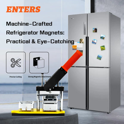 50*50mm Magnet Maker Machine With 100sets Materials  Complete Set