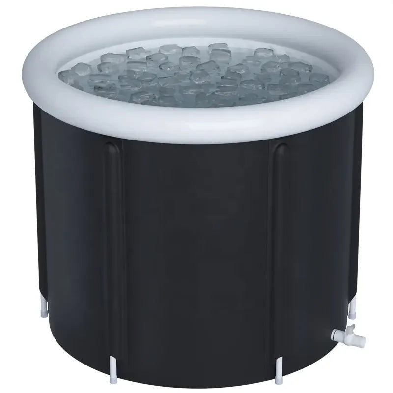 75 80 85 120cm Small Xl Big Portable Ice Bath Plunge Basins Soaking Bath Bucket Tub Barrel Bathtub Athletes