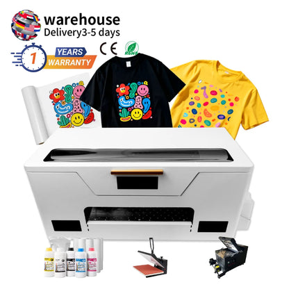 Free Shipping Glass Cup XP600 I1600 Print Head UV DTF Ink Varnish 330mm Print Transfer Crystal Sticker Inkjet Printer