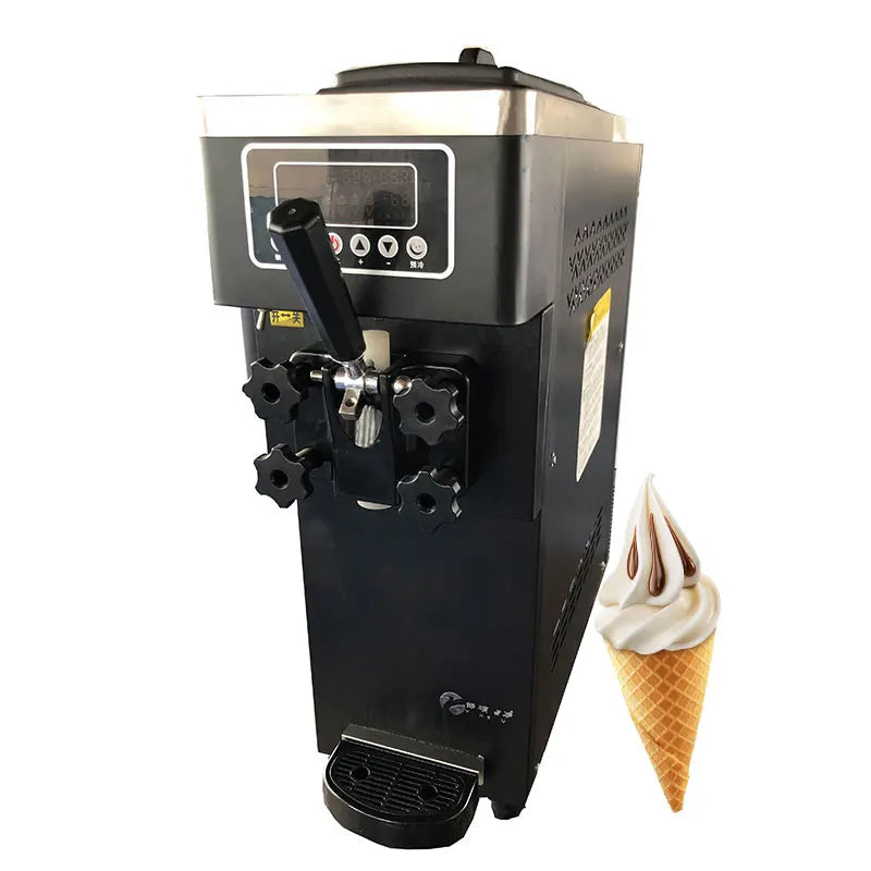 Small Commercial Ice Cream Maker  for Food Truck Mobile Cafe Portable Design Easy Operation Space Saving Cream Ice Machine