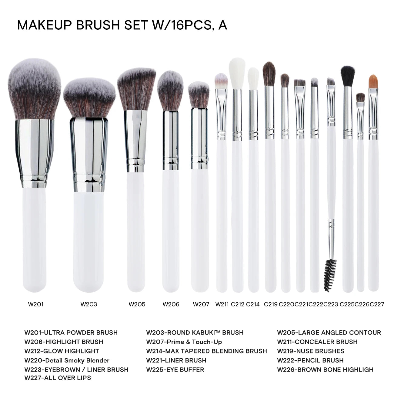 HMU Rich Stock Ship Fast Your Own Brand Best Quality Makeup Brush Professional Private Label Makeup Brush Set With Belt Bag