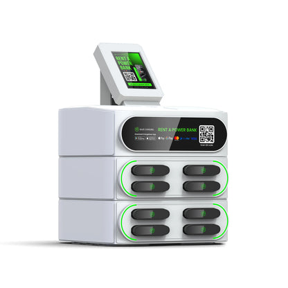 Original Factory Sharing Power Bank Rental Station with POS Bajie Charging Cell Phone Charging Vending Machines for Commercial