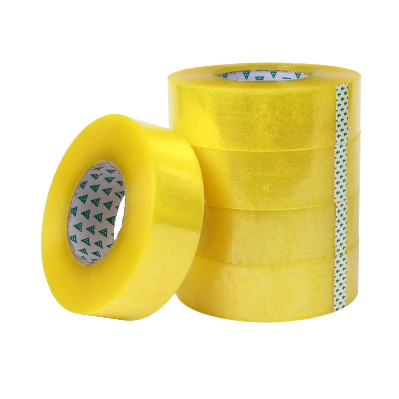 Factory Manufacturing Self Adhesive Custom Tape Plastic Bopp China Packing Tape Jumbo Roll Transparent Clear Bopp Packing Tape