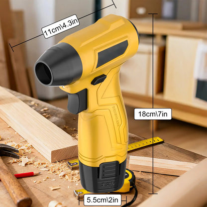 Battery Powered DIY Brushless Motor Cordless Tool for Dust and Leaf Clearing