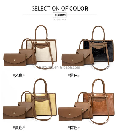 2026 New Temperament Lady's Bag Simple Women's Bag Set and Nice Women's Tote Bag Handbags