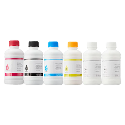 Top-Selling Haolic DTF Supplies Bundle: 250ml Ink + 1kg Scratch-Resistant Powder + 33cm X 100m PET Film for Small Business