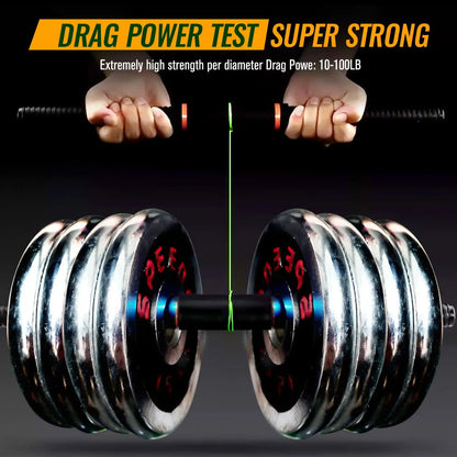 JOF 4 Strands Fishing Line 300/100M Braided PE Fishing Strong Fishing Line Multifilament Durable Fishing Line Tool