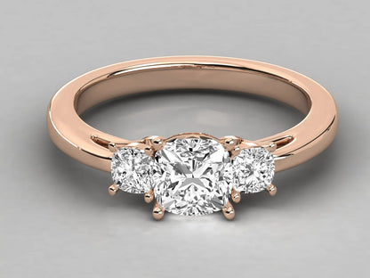 Buy KRISHNAM JEWELS Third Party Certified Natural High Quality Solitaire Diamond Ring Trendy Design for Women Wedding Occasions
