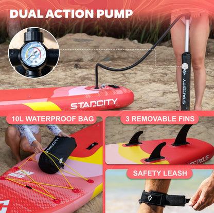 European Overseas Warehouse Surfboard Dropshipping China Manufacture Inflatable sup Board with Heat Sealing Technology