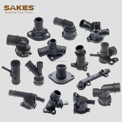 SAKES 047121121A Factory Wholesale High Quality Car Parts Auto Cooling Systems Thermostat Assembly Repair Spares for Skoda