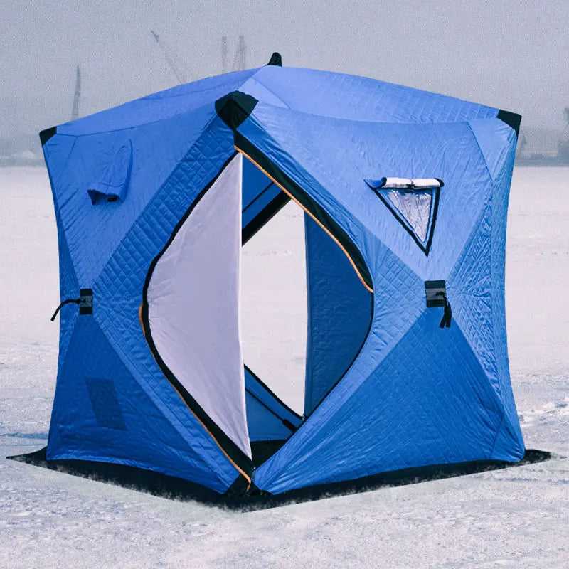 JSJM Hot Sale Waterproof Oxford Fabric Winter Three-season Outdoor Hunting Shelter Pop up Ice Fishing Tent