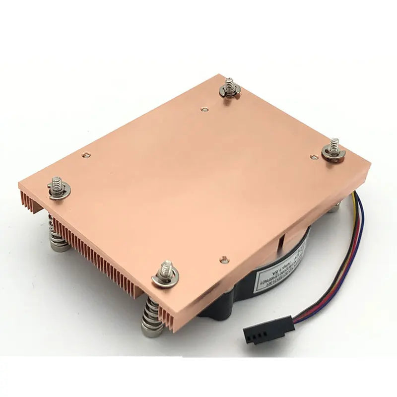 COOLSERVER P32 1U Cpu Server Cooler with 4PIN PWM Fans Quiet 12v 160w Turbo Radiator for AMD AM4 CPU Cooling System CPU Cooling