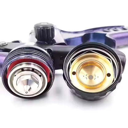 Professional Grade OEM Car Paint Gun Gravity Feed Aluminium Alloy Construction Air Powered Easy Storage Holder Considerate