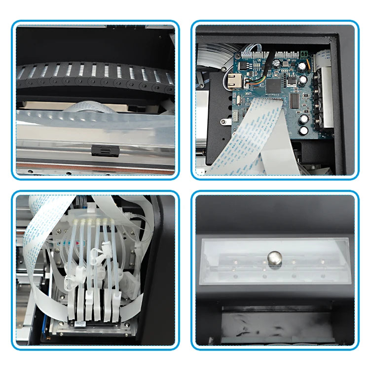 Inktime A3 Plus 30cm Semi-Automatic Dual Head DTF Printer XP600 DTF with Shaker and Dryer 2024 Model New Condition