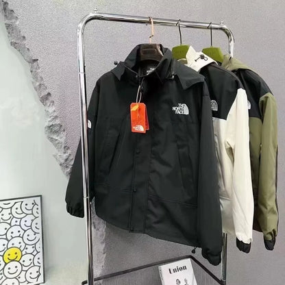 2026 Spring and Autumn Men's Street Leisure Three-in-One Fashion Large High Quality Windproof Waterproof Jacket Outdoor Hiking