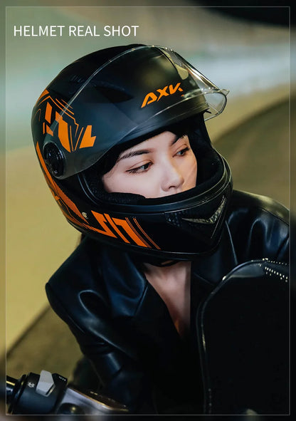 2025 NEW LA  New National Standard 3C Certified Electric Motorcycle Helmet Winter Warm Motorcycle Four Seasons Riding Helmet