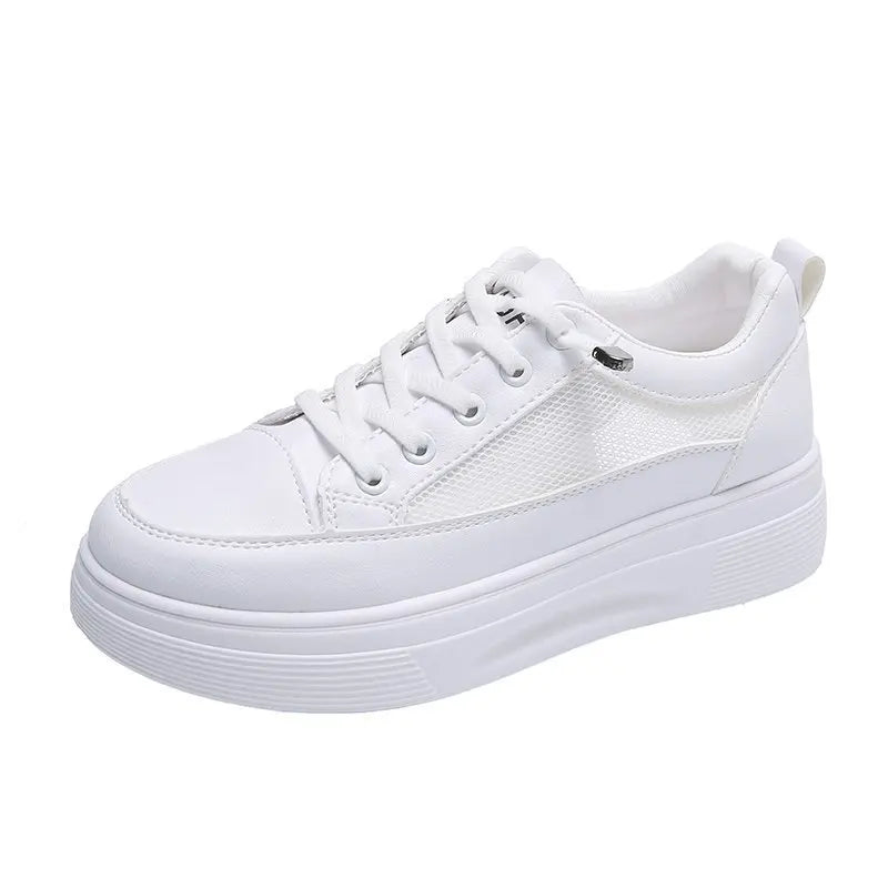 New WomanRunning Sports Shoes  Spring  Student White Board Sneakers All-match  Casual Shoes Fashion Breathable Shoes