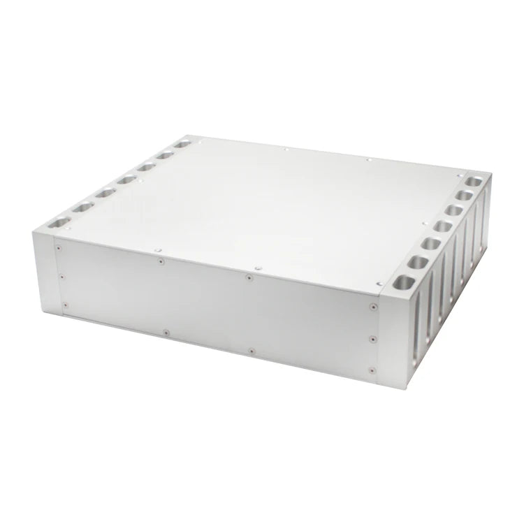 KYYSLB 430*358*100MM Amplifier Chassis Class a DIY Box CNC Enclosure All Aluminum Alloy Sound Audio Speaker Amplifier Case Shell