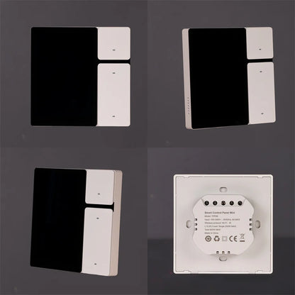 3.5inch Infrared  Gateway Remote Control Tuya WIFI 3gang Smart Switch Home Multi-Function Touch Screen Control 240v