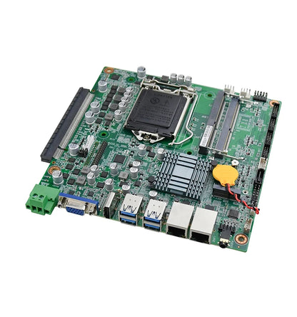 New Mini ITX Motherboard LGA1151 Intel 8th 9th Gen I7 I5 I3 DDR4 PCIEX16 Double Embedded Server Industrial X86