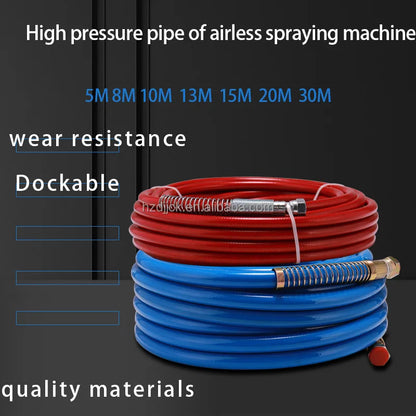 Electric High-Pressure Airless Spraying Machine Accessory Explosion-Proof Wear-Resistant Latex Paint Coating with Power Source